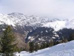 Italské středisko Bormio a jedna ze sjezdovek