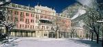Bormio a hotel Bagni Nuovi v zimě